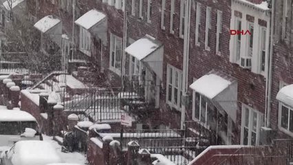 ABD'yi Kar Fırtınası Vurdu, 4000 Uçak Seferi İptal