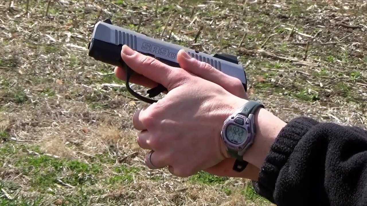 Gripping a Semi-auto pistol correctly