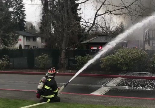 Firefighters Battle Blaze at Bellevue Mosque Previously Targeted by Arson