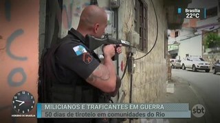 Zona Oeste do Rio já enfrenta 50 dias de tiroteios