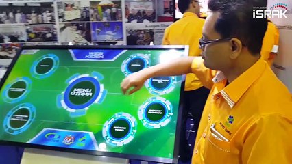 Touch Screen Kiosk for FAMA, 2015