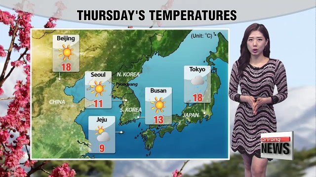 Big gaps in temperatures, brighter skies _ 032218