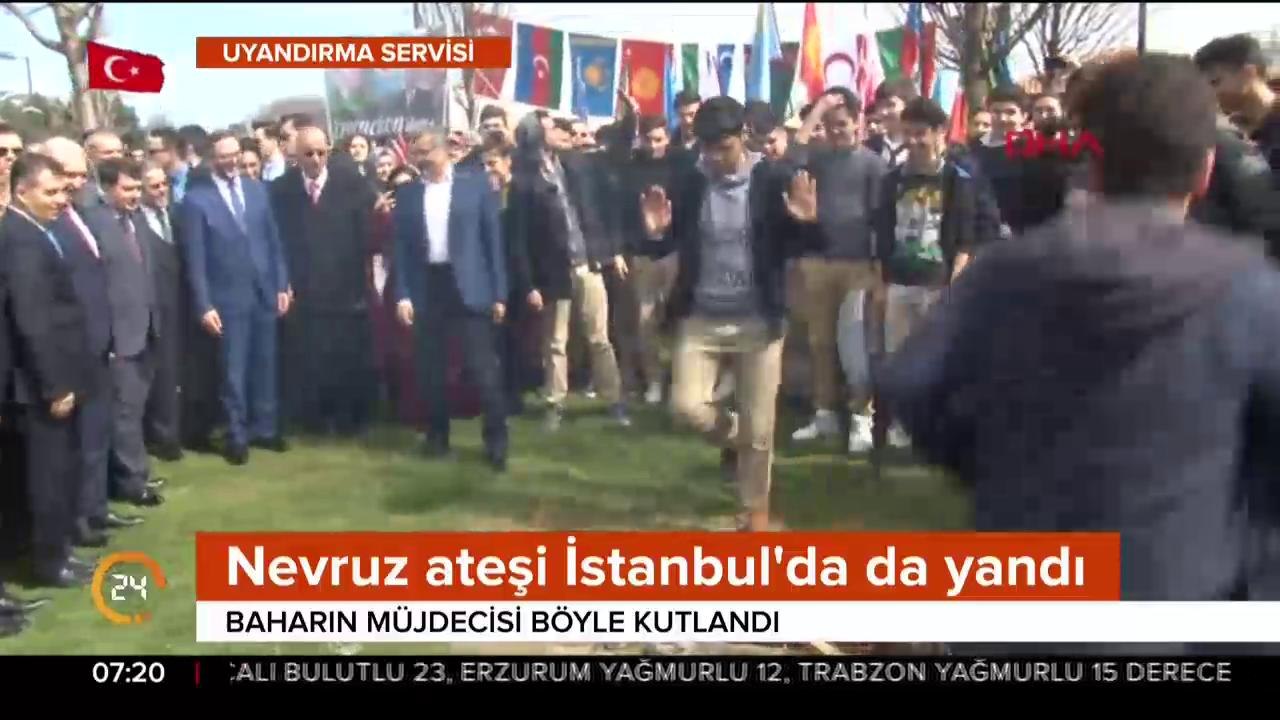 Nevruz ateşi yakıldı