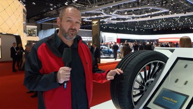 Genf 2018: Der Prototyp eines intelligenten Reifens