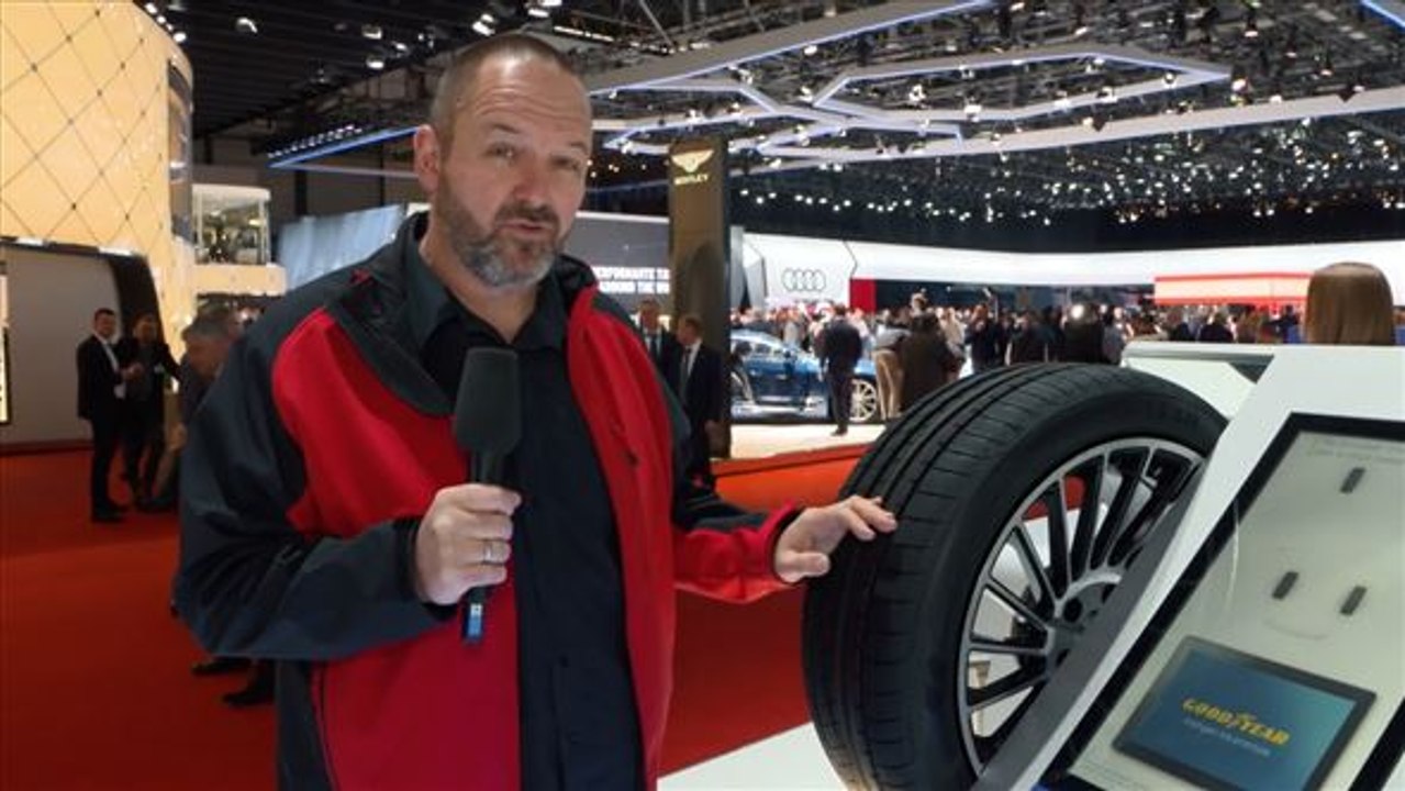 Genf 2018: Der Prototyp eines intelligenten Reifens