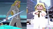 Lego Marvel Superheroes 2 - Cloak and Dagger DLC ALL CHARACTERS (Side by Side) Comics VS Lego
