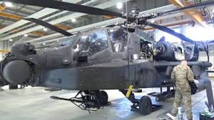 Helicopter Maintenance Ensures AH-64 Apaches Remain Battle Ready – 500 Hours Phase Maintenance