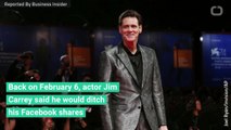 Jim Carrey Got Rid of His Facebook Stock at the Right Time