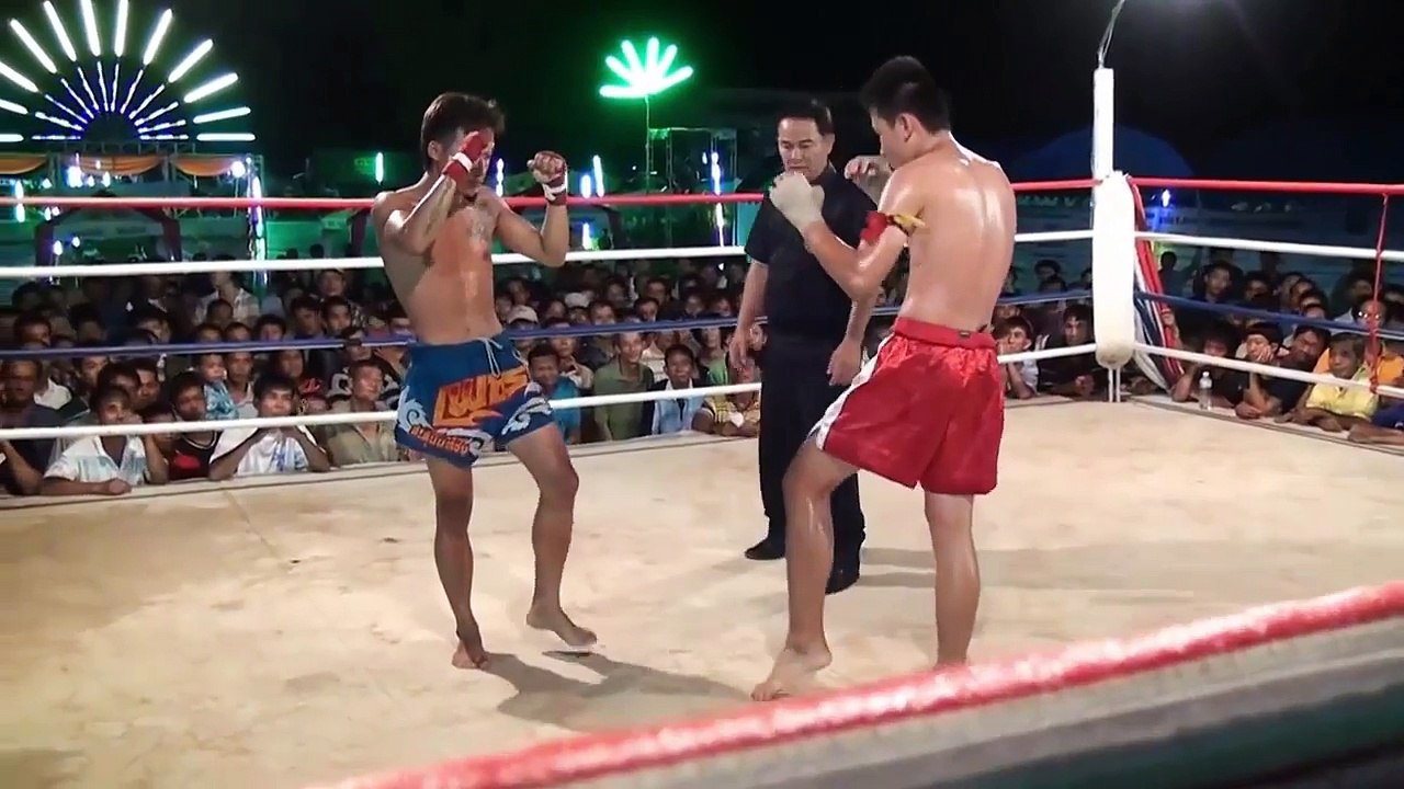Muay Thai (Old style) Thailand VS Myanmar  (HD720p)