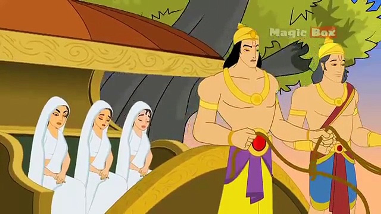 Rama In Chitrakoot - Ramayanam In Hindi - Animation_Cartoon Stories For Children ( 360 X 640 )
