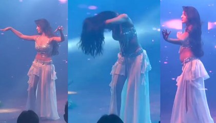 Nora fatehi belly dance at Miss India Femina diva awards 2018