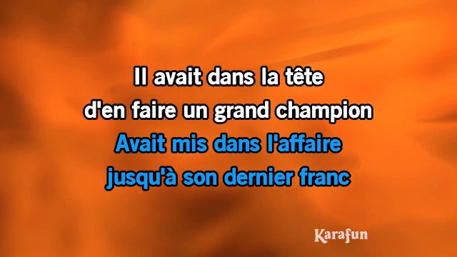 Hugues Aufray - Stewball KARAOKE / INSTRUMENTAL