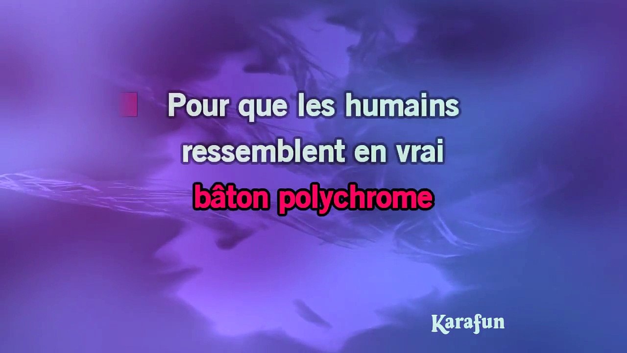 Daniel Balavoine - Lipstick polychrome KARAOKE / INSTRUMENTAL