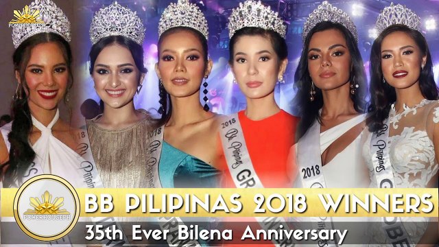 BB PILIPINAS 2018 WINNERS || 35th Ever Bilena Anniversary