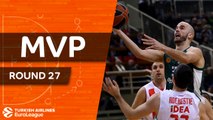 Turkish Airlines EuroLeague Regular Season Round 27 MVP: Nick Calathes, Panathinaikos Superfoods Athens