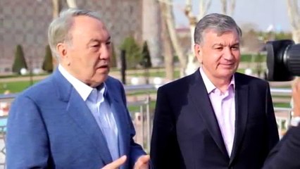 НУРСУЛТАН НАЗАРБАЕВ ОТПРАЗДНОВАЛ НАВРУЗ В САМАРКАНДЕ