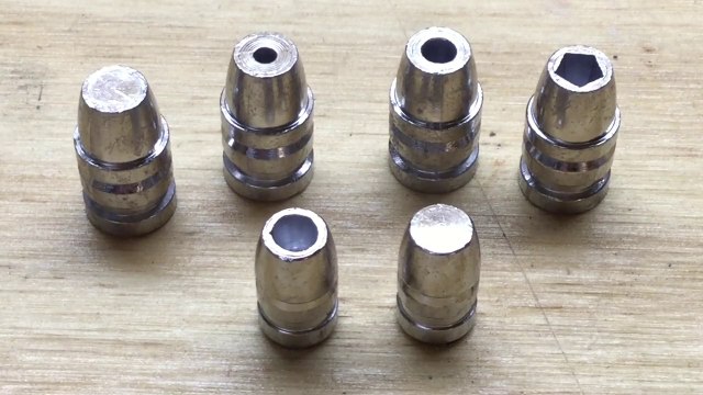 Casting Session for the Powder Coated Cast Lead Hollow Point Bullet Test
