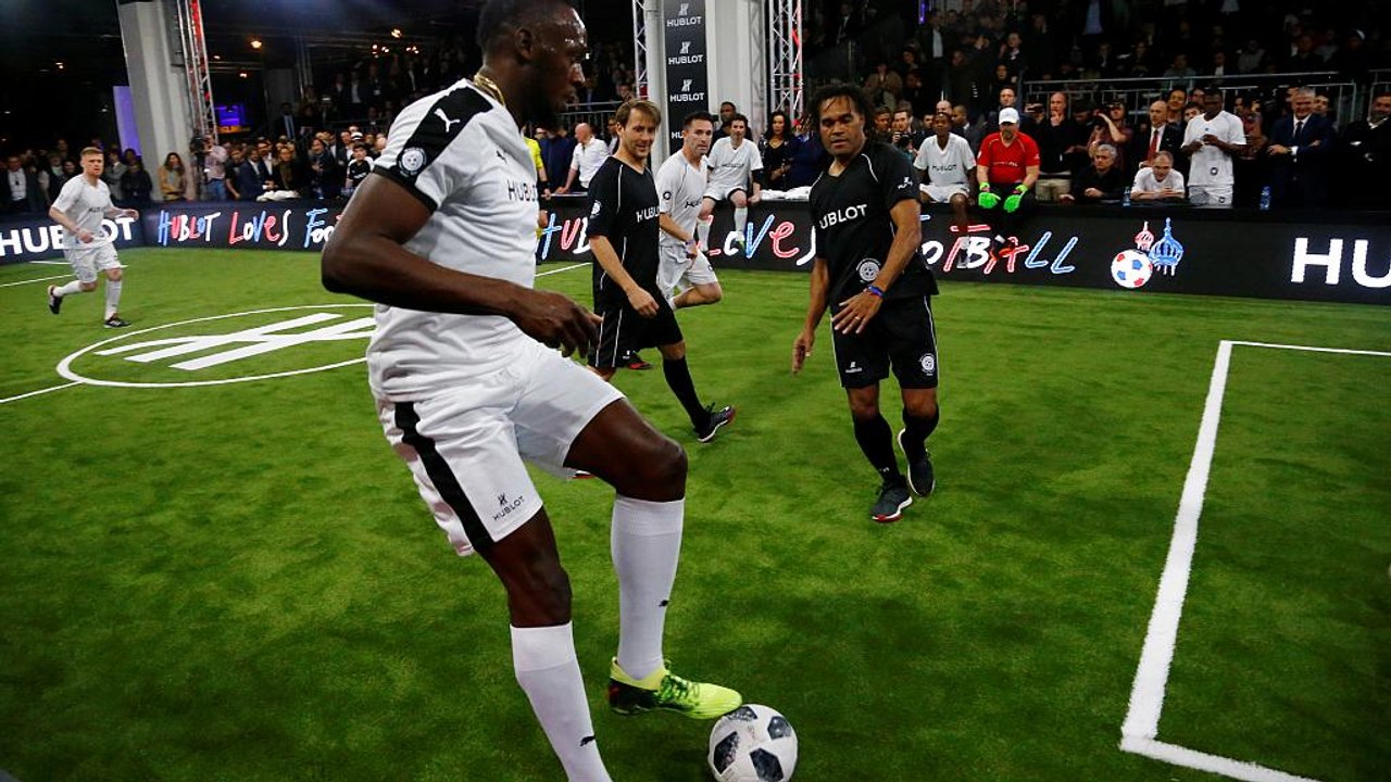 Usain Bolt trainiert in Dortmund mit: 'BVB, mach dich bereit'