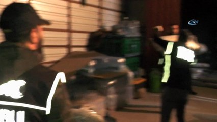 Muğla’da ele geçirilen 1 ton 100 kilo uyuşturucu İstanbul’da basın mensuplarına sergilendi