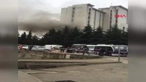 Ordu'da Devlet Hastanesinin Çatısında Yangın Çıktı
