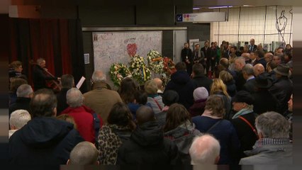 Bruxelles ricorda le vittime dell'attentato del 22 marzo 2016