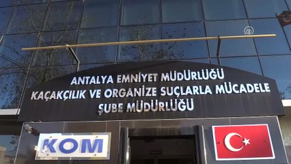 Antalya merkezli organize suç örgütüne yönelik operasyon
