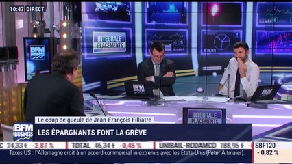 Le coup de gueule de Filliatre: Les épargnants font la grève - 22/03