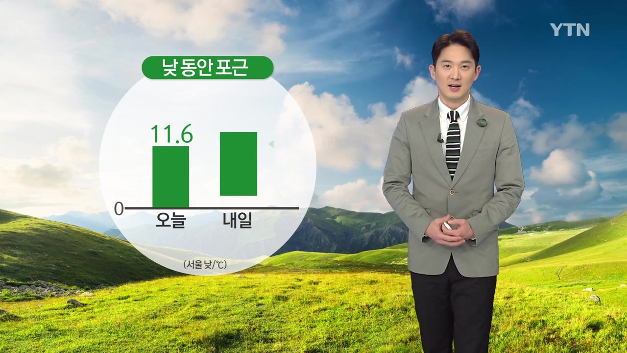 [날씨] 내일 아침도 꽃샘추위...미세먼지 '주의' / YTN