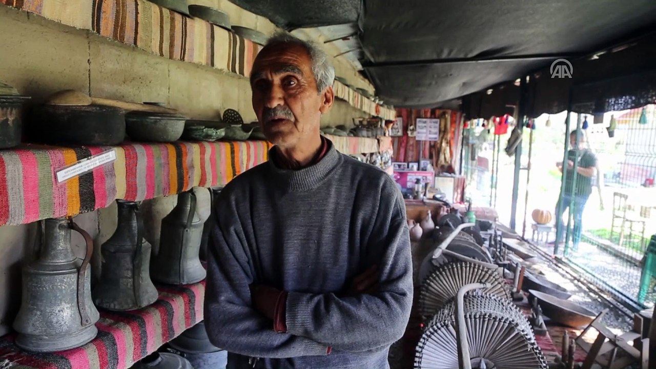 Evinin bahçesine 'yörük müzesi' kurdu - MUĞLA