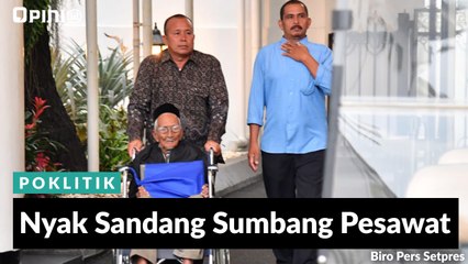 #1MENIT | Nyak Sandang Sumbang Pesawat