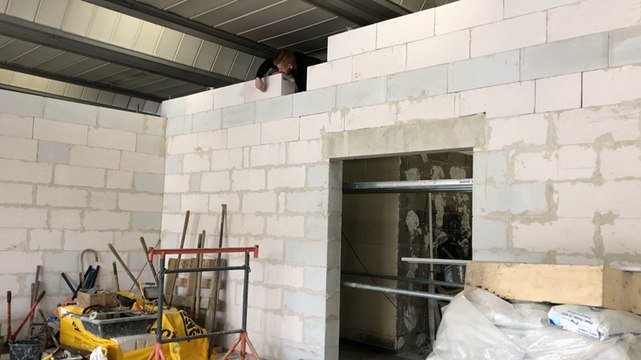 Travaux de réhabilitation de l’ancienne caserne des pompiers par Ose environnement