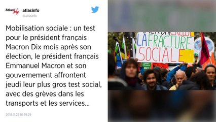 Grève des fonctionnaires et des cheminots : les premières manifestations ont commencé.
