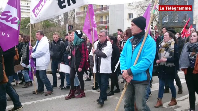Lorient. Plus de 2000 manifestants dans la rue