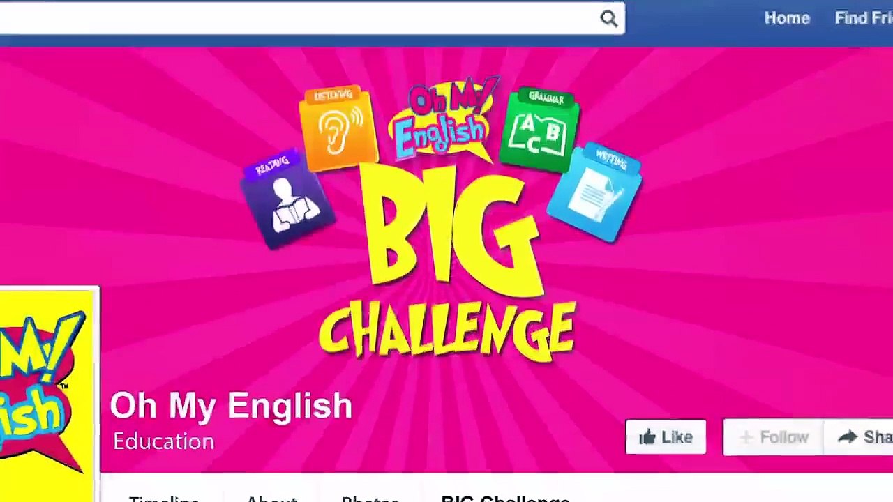 Oh My English! After School Big Challenge Facebook Game [Promo]