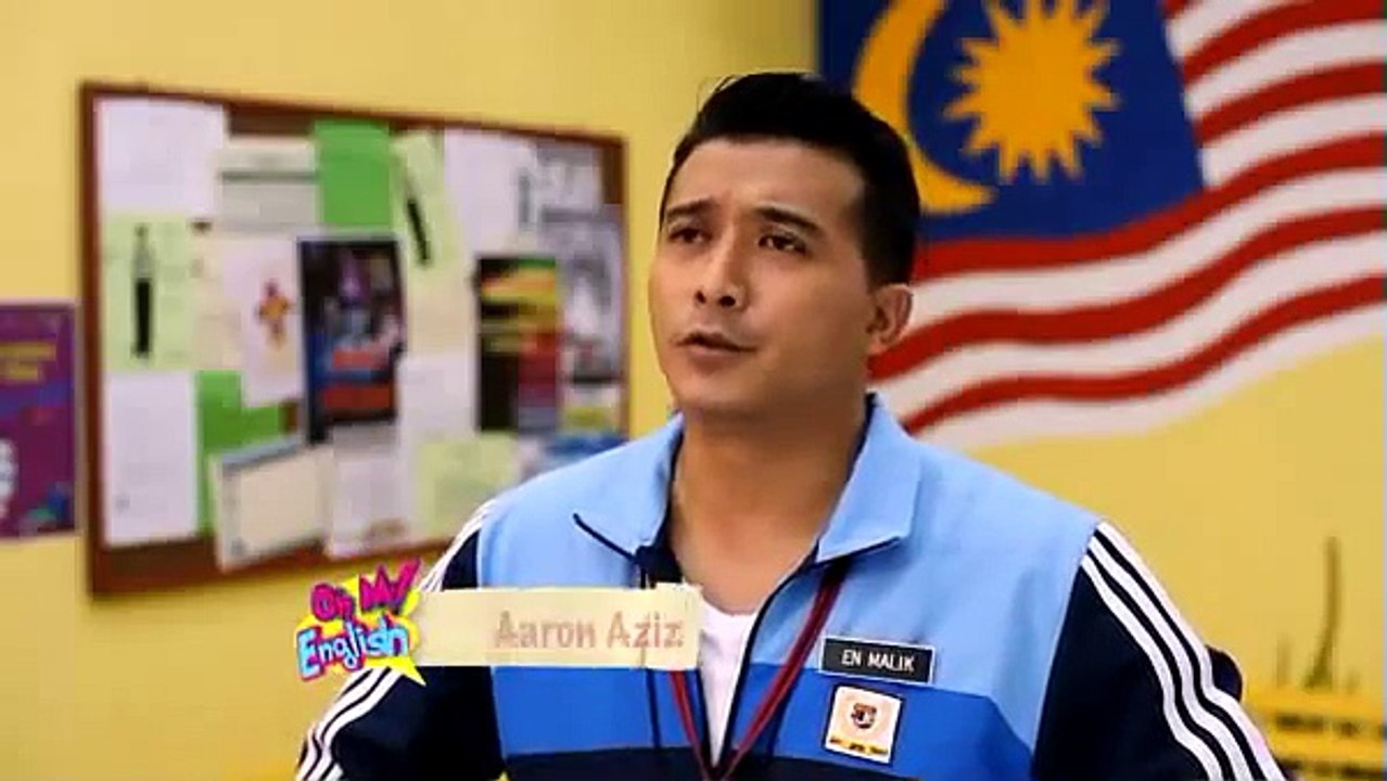 Aaron Aziz as Cikgu Malik - Oh My English Season 2 !