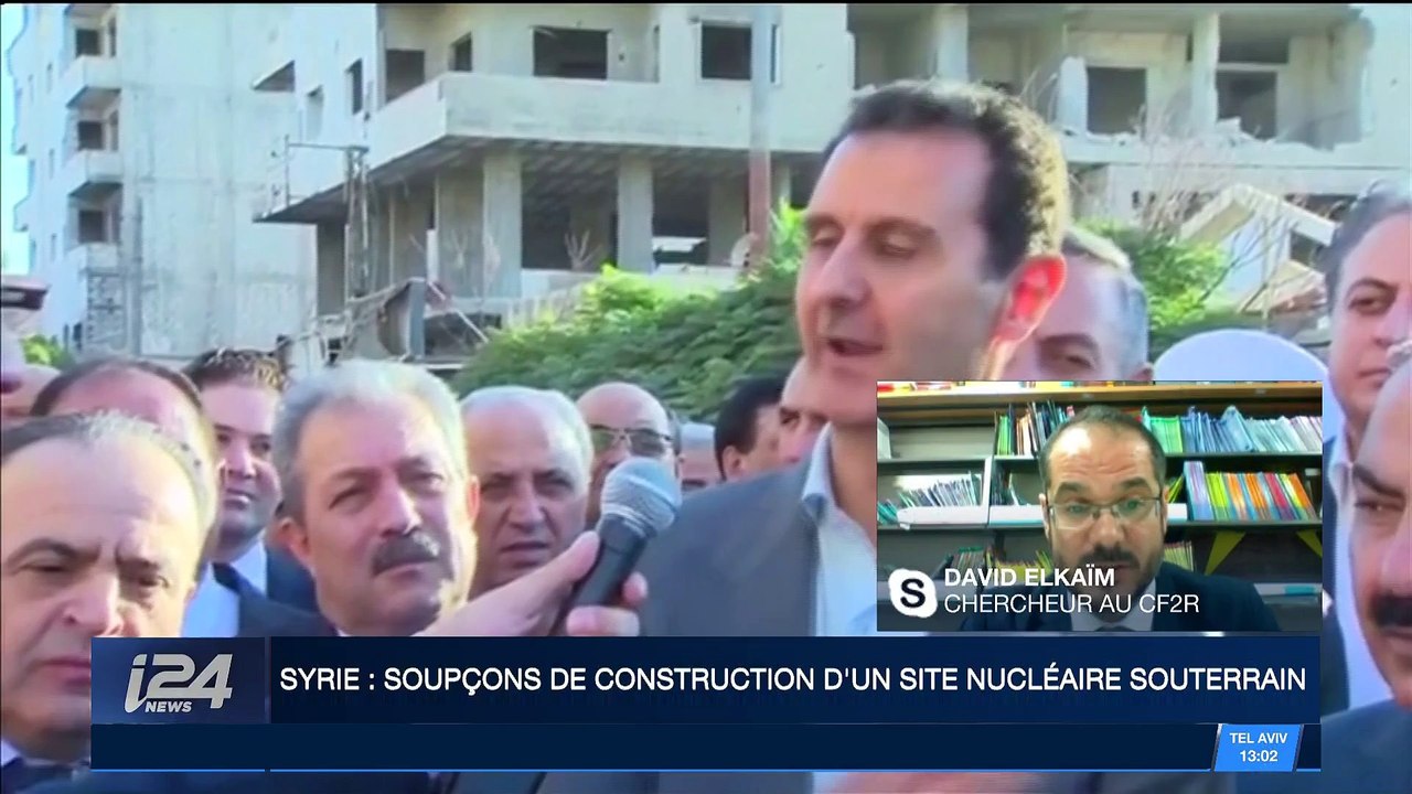 Syrie : soupçon de construction d'un site nucléaire souterrain