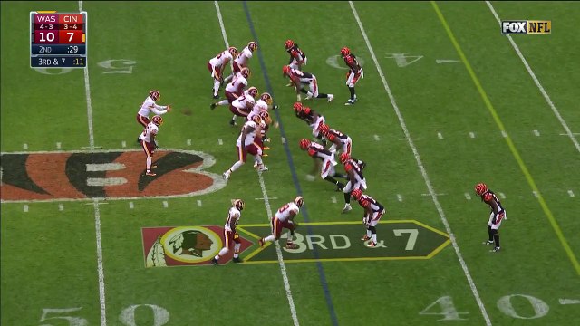 2016 - Kirk Cousins hits Jordan Reed for 7 yards