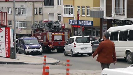 Ordu Devlet Hastanesinde yangın (2)