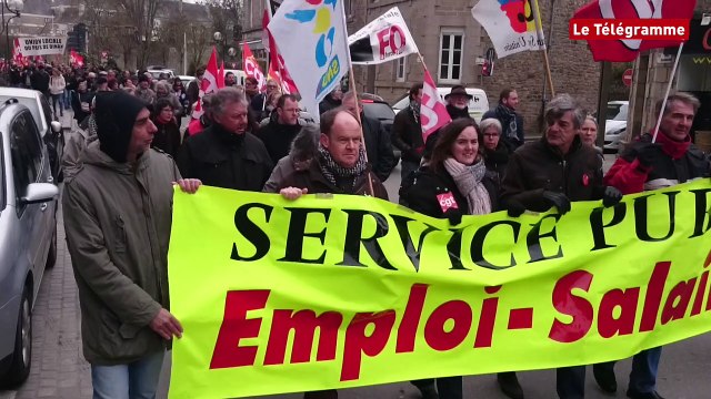 Dinan. 350 manifestants défilent en ville