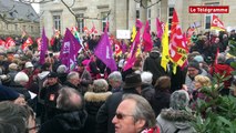 Lannion. 1.200 manifestants défilent dans le centre-ville