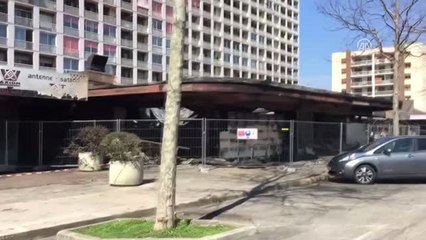 Fransa'da Türklere Ait Markette Yangın