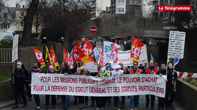 Saint-Brieuc. 3.500 personnes battent le pavé