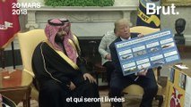 Donald Trump vend des armes à l’Arabie Saoudite et le montre