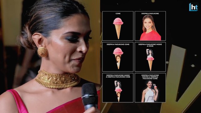 Deepika Padukone having a Deepika Padukone cone? | HT India's Most Stylish 2018