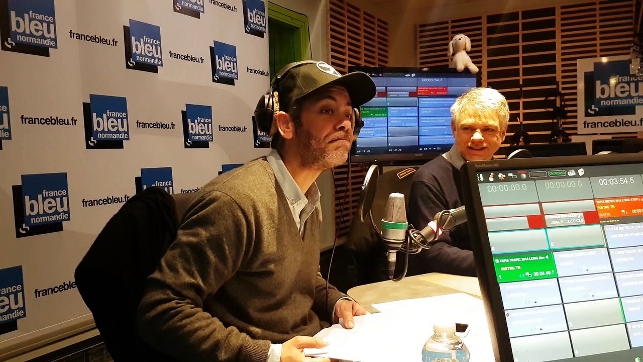 Manu Payet dans la matinale de France Bleu Normandie