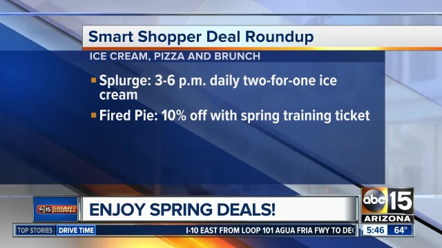 Check out these food deals around the Valley