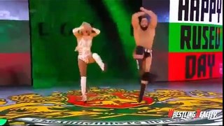 WWE Mixed Match Challenge Episode 9 Highlights - Bobby Roode & Charlotte Flair v