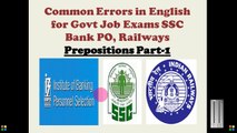 Most Expected Common Error Questions -for IBPS PO 2016 Mains and SSC-CGL | Must Watch