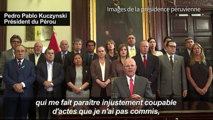Pérou: le président Kuczynski a démissionné