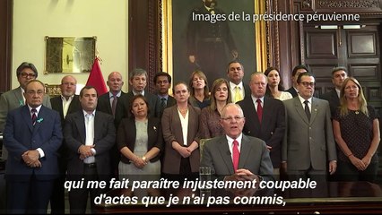 Pérou: le président Kuczynski a démissionné